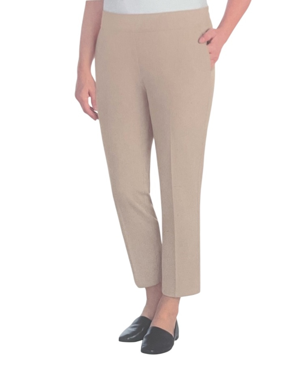 NWT Hilary Radley Ankle Pant Beige Size 10